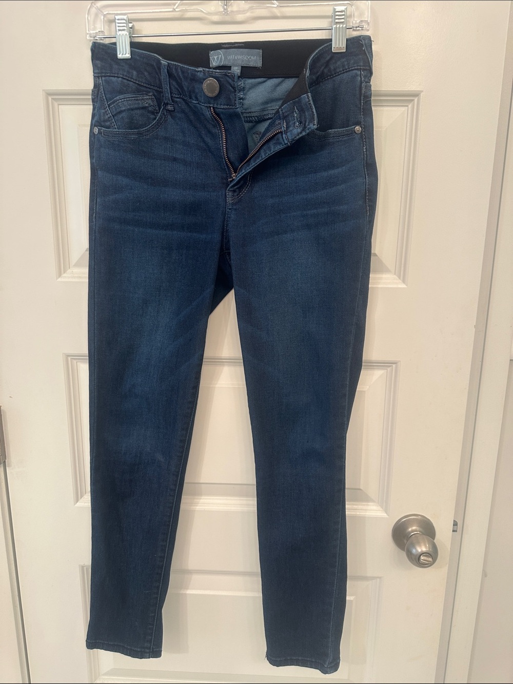 Wit & Wisdom Women's Indigo Skinny Jeans
